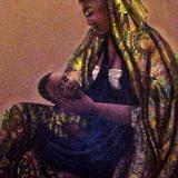 Black Madona, Acrylic on Canvas